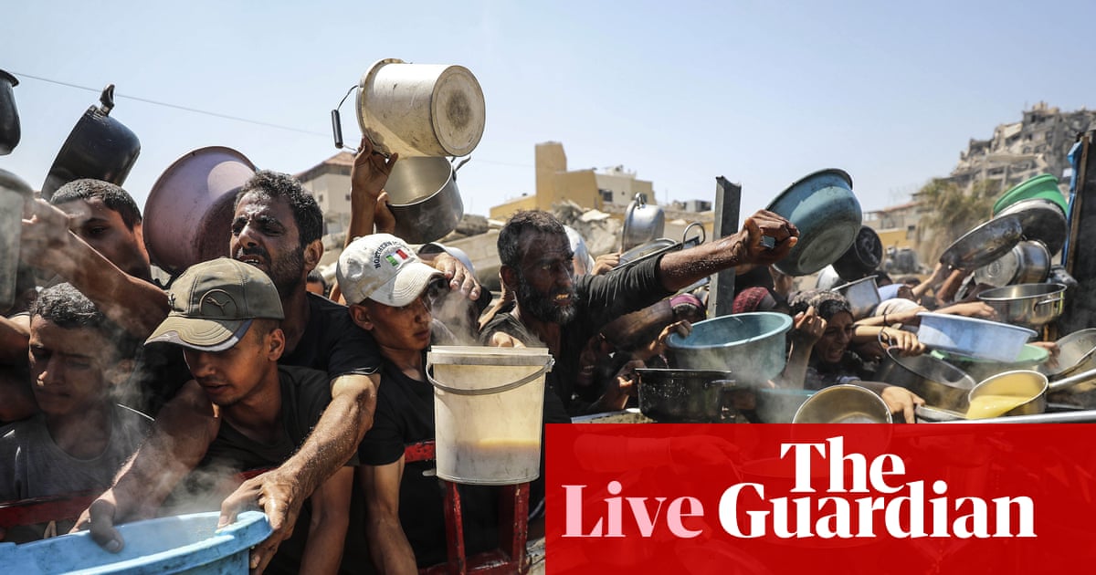 Senate votes against resolutions to block arms sales to Israel even as it continues to starve Gaza – as it happened | US news | The Guardian