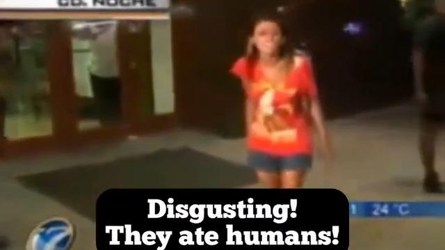 "They ate Humans” 21yo Model Gabriella Rico Jimenez - after attending an ‘Elite’ Party.